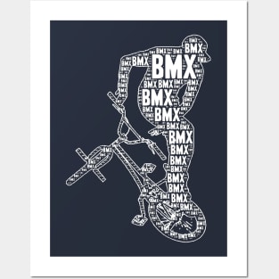 BMX  Bmxer  Retro Freestyle Bmx Posters and Art